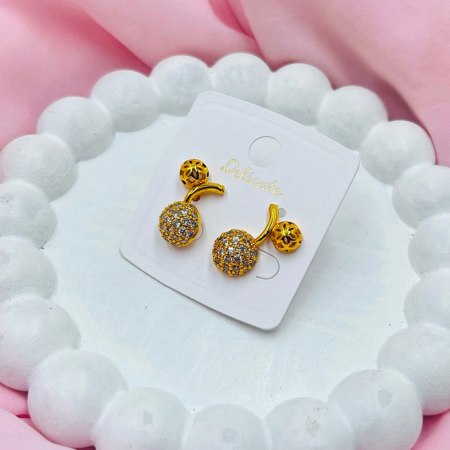 Gold Drip Earrings