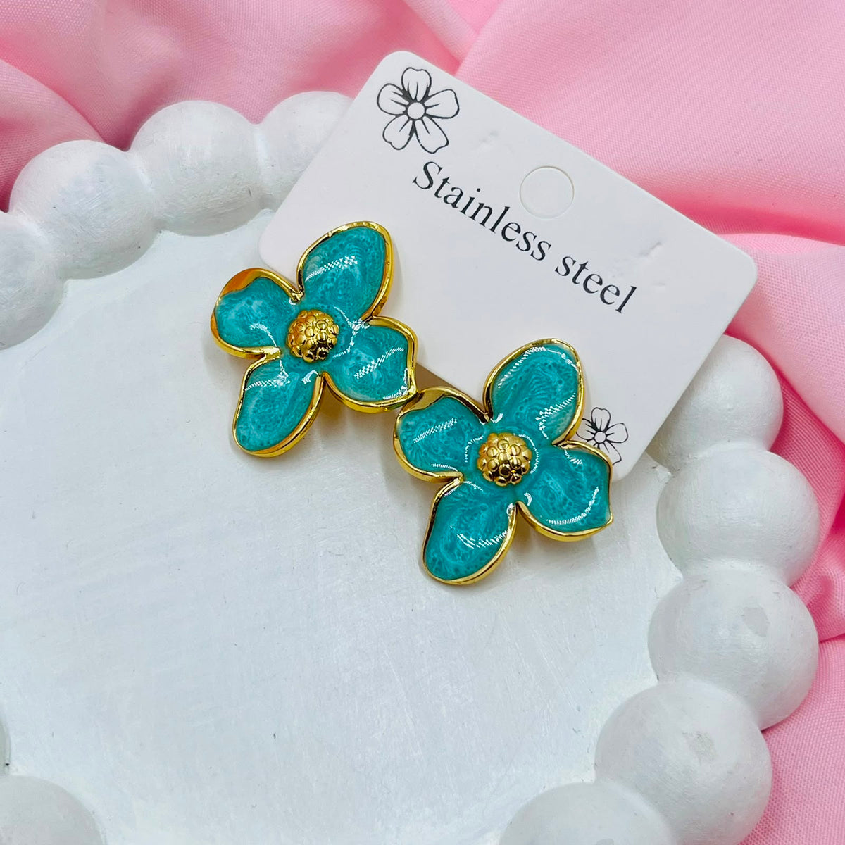 Blush Gold Earrings