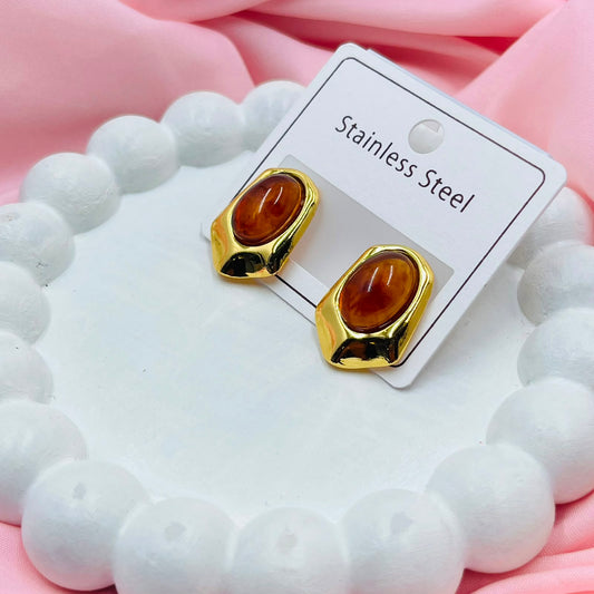 Power Gold Earrings