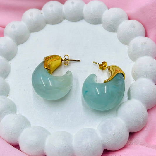 Aura Shine Hoops