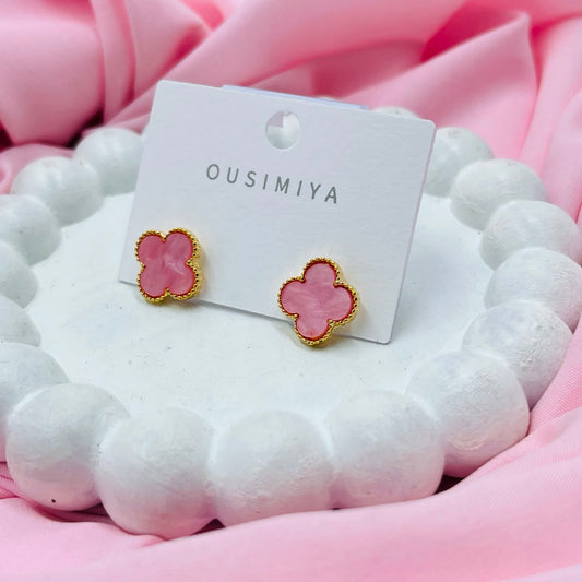 Soft Rose Earrings