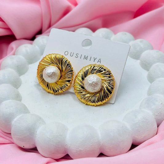 Floral Pearl Earrings
