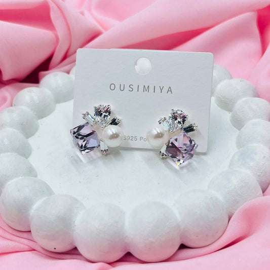Pearl Stud Earrings