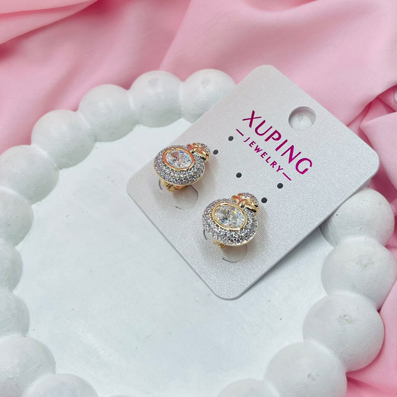 Cz Hoops Earrings- XUPING