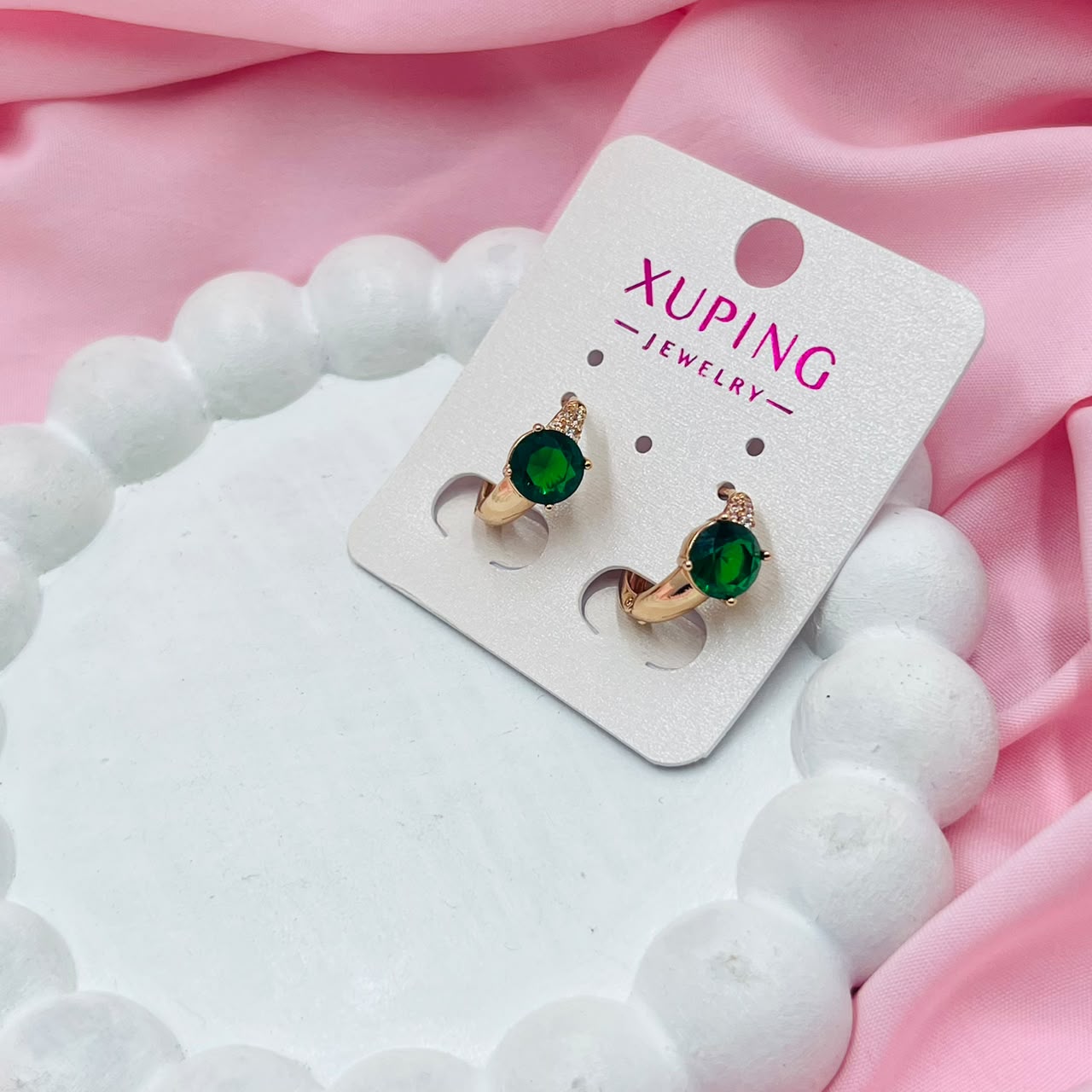 Green Gems    Earrings- XUPING