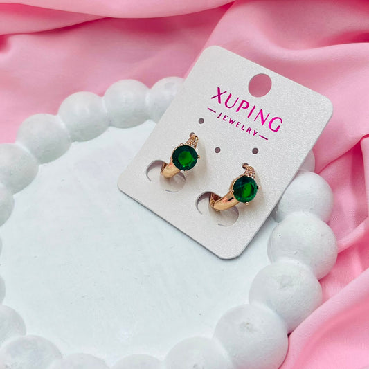 Green Gems    Earrings- XUPING