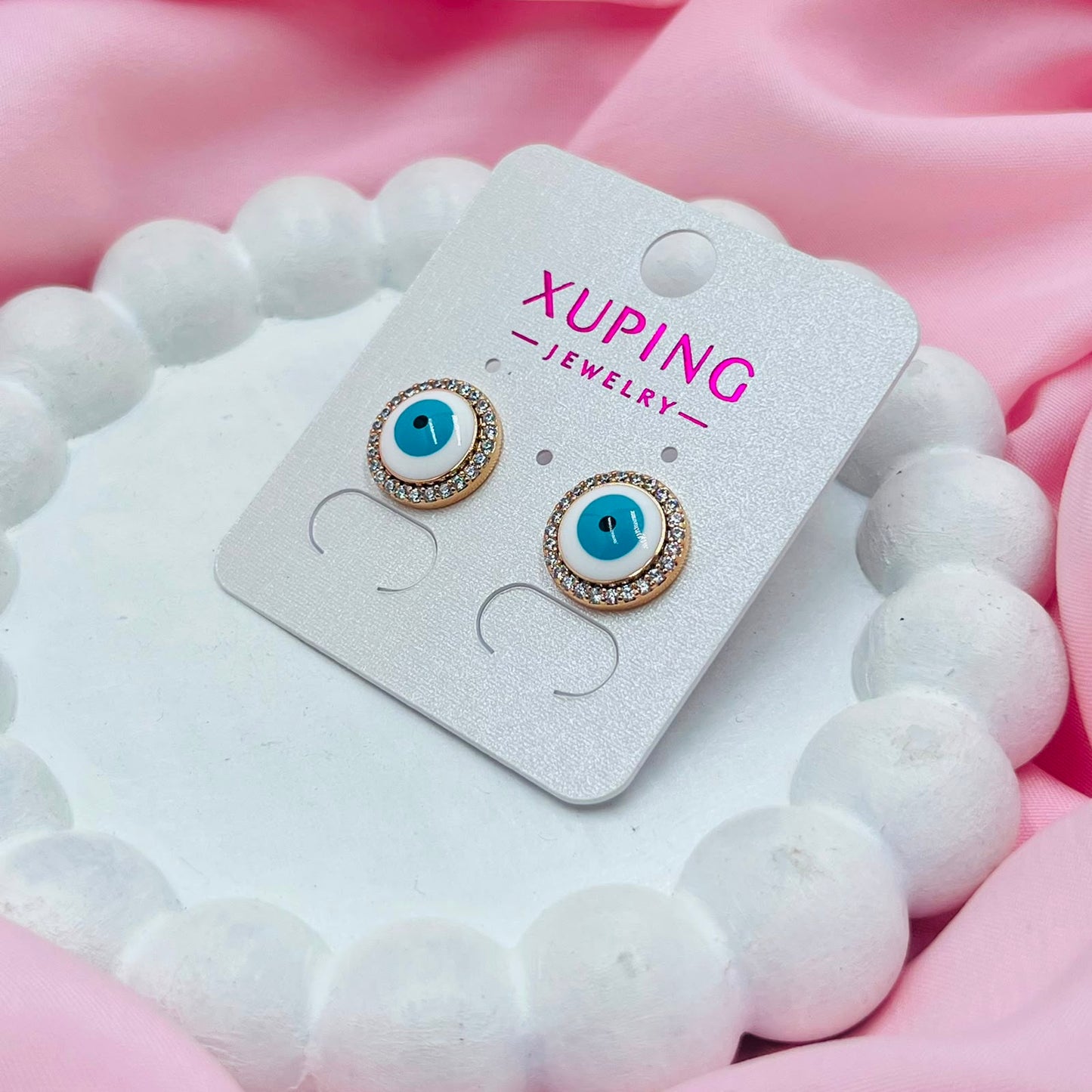 Evil Eye Stud  Earrings- XUPING