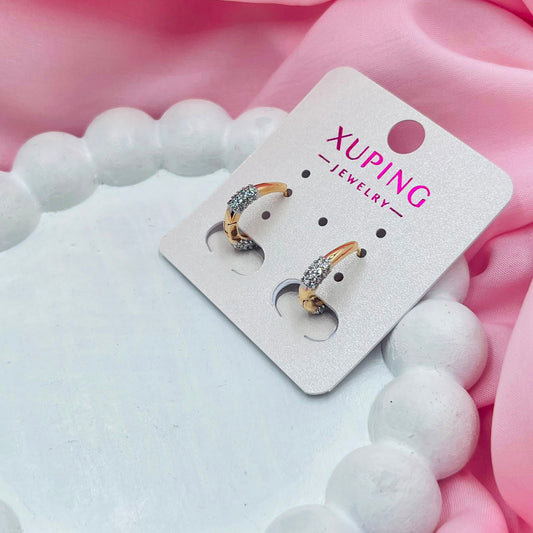 Gold Whisper Earrings - XUPING