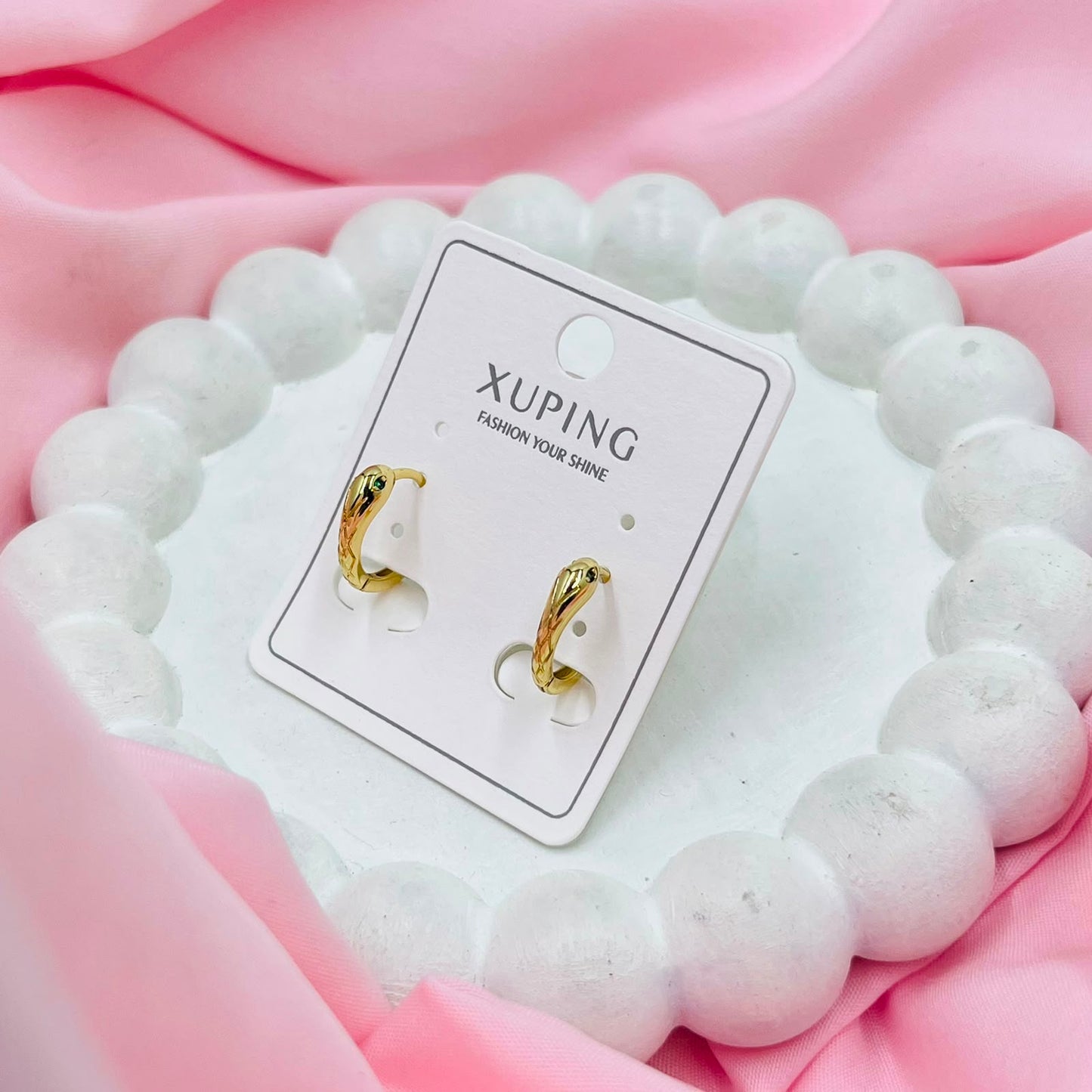 Golden Glow Earrings - XUPING