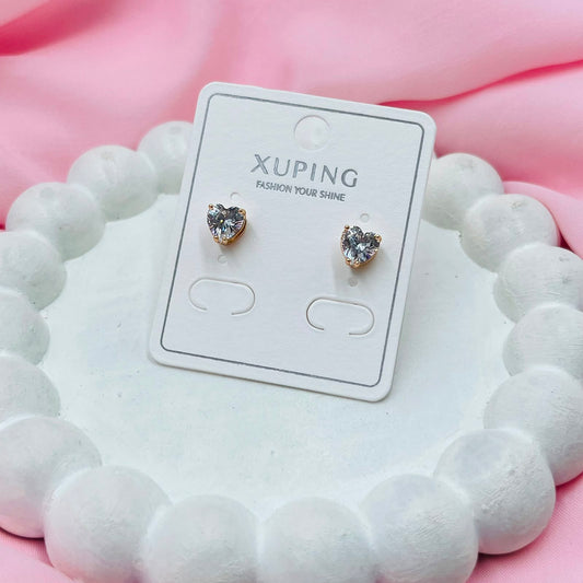Nova Heart Earrings - XUPING