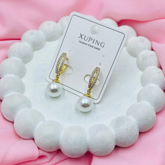 Pearl Beam Earrings - XUPING