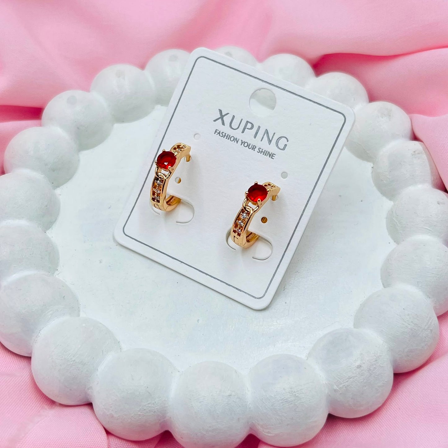 Radiant Hoop Earrings - XUPING