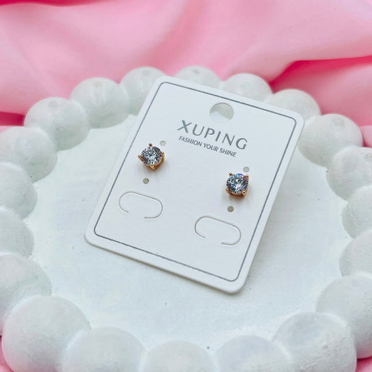 Solitairet Cz Earrings - XUPING