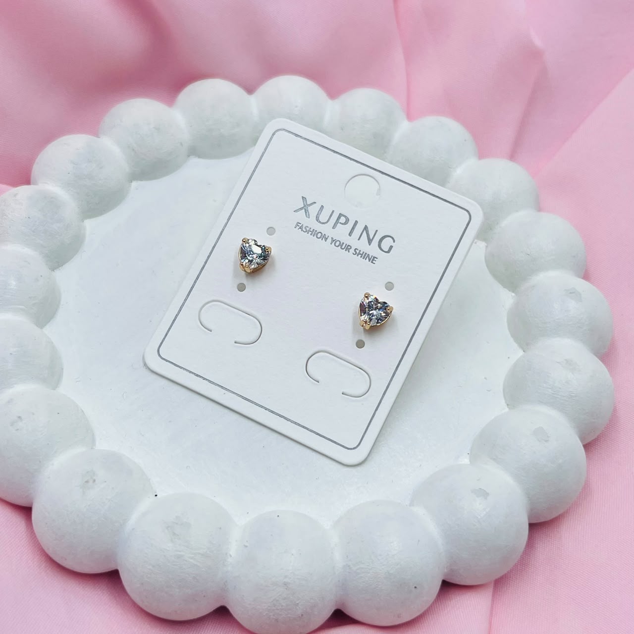 Heart  Dot Earrings - XUPING
