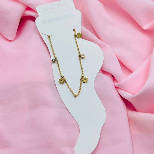 Crystal Shine Anklet