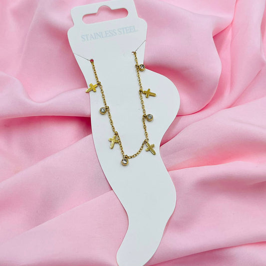 Floral Anklet