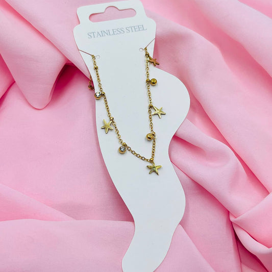 Star Charm Anklet