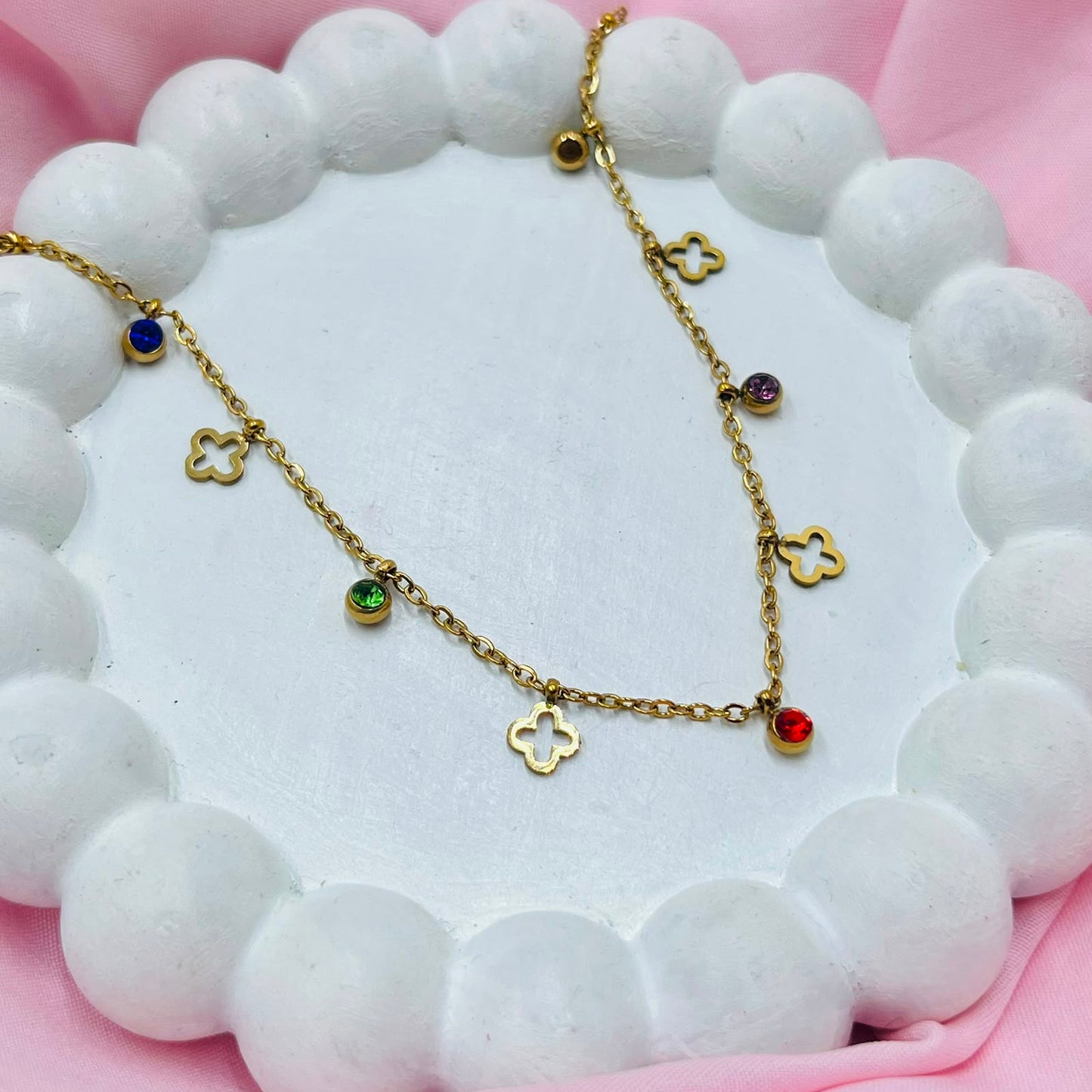 Sapphire Shine Necklace