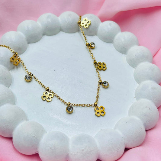 Golden Dream Charm Necklace