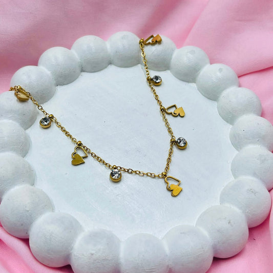 Golden Petal Necklace