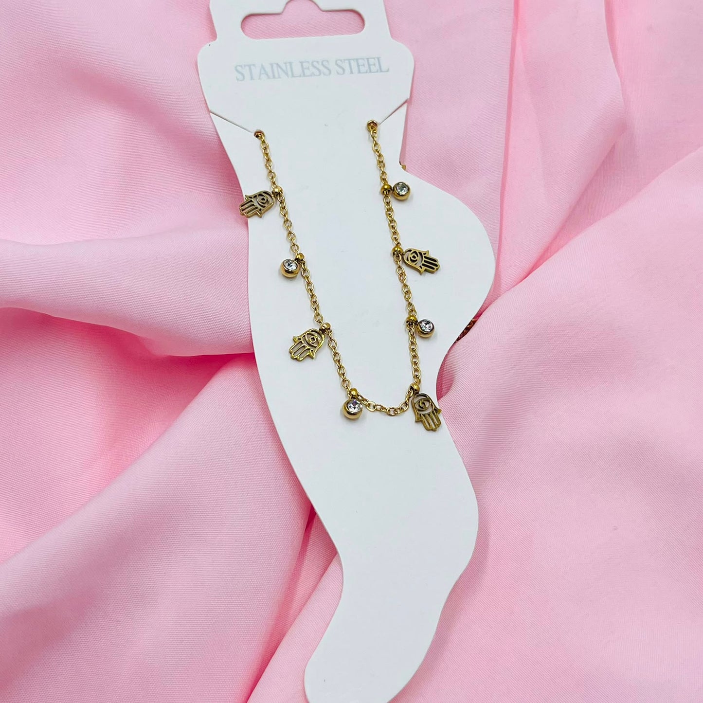 Golden Grace Anklet