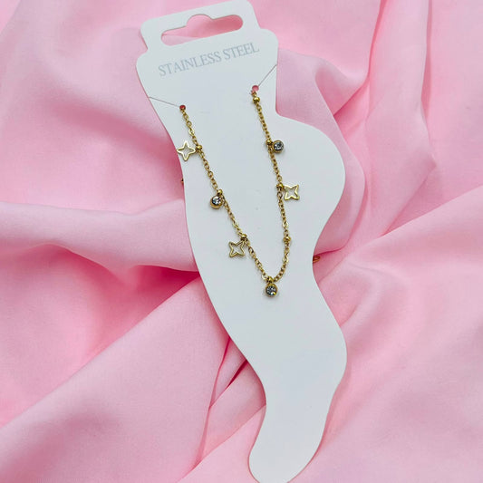 Golden Radiance Anklet