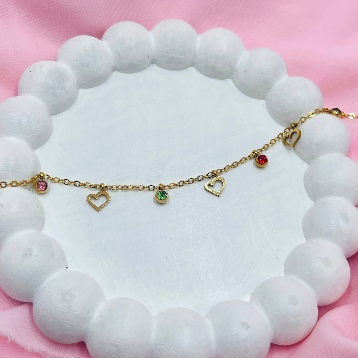Luxe Palm Charm Bracelet