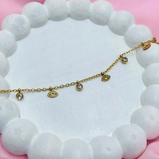 Chain Charm  Bracelet