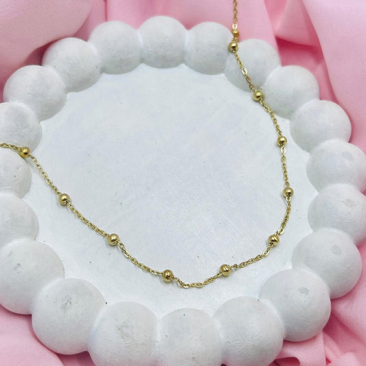 Golden Necklace- XUPING