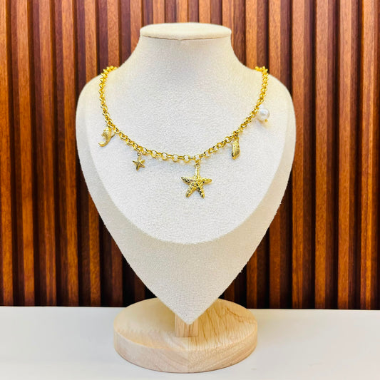 Whisper Gold Necklace