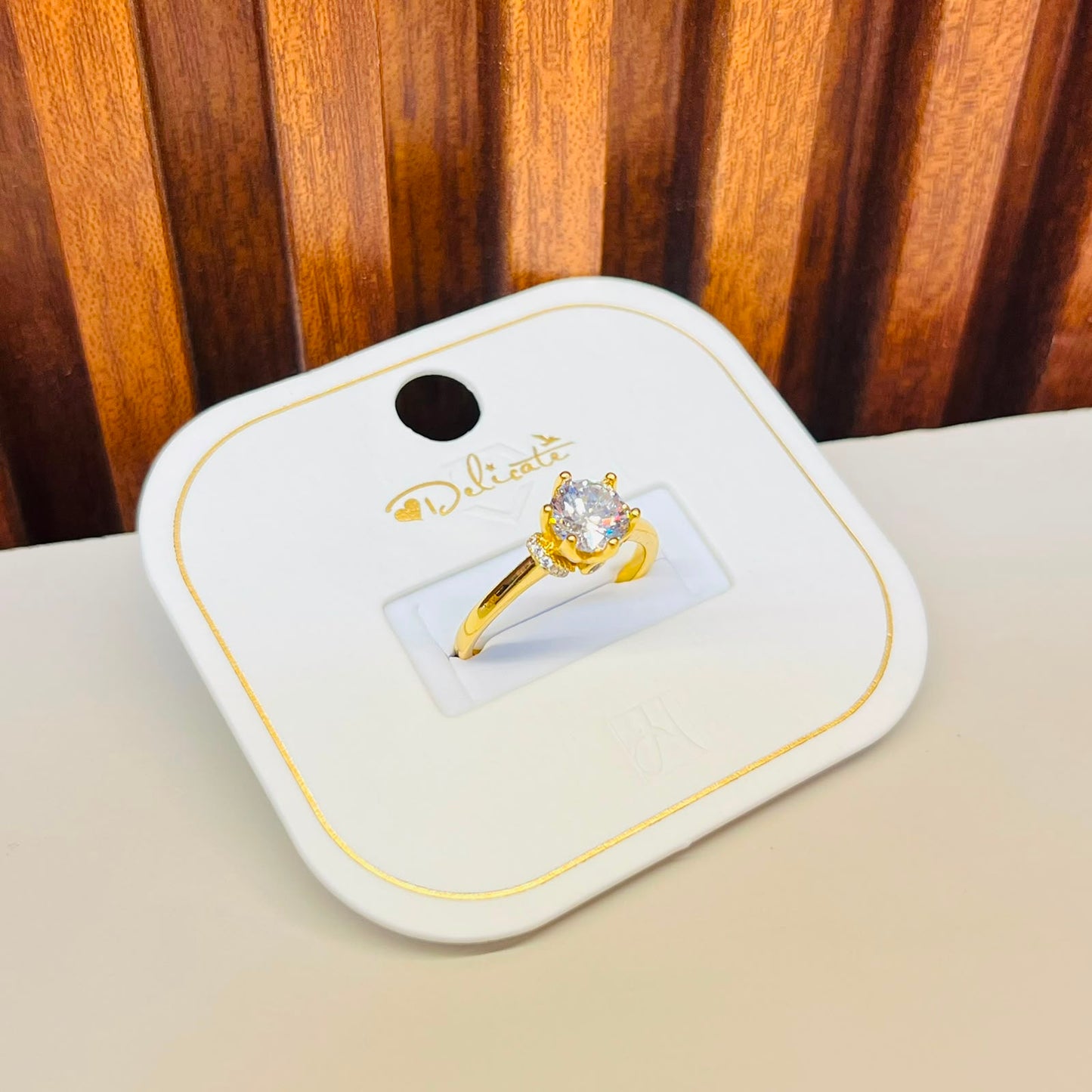 Whisper Gold Ring