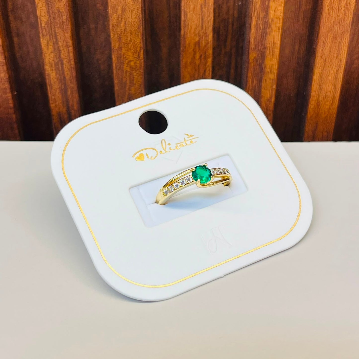 Green Gemstone Rings