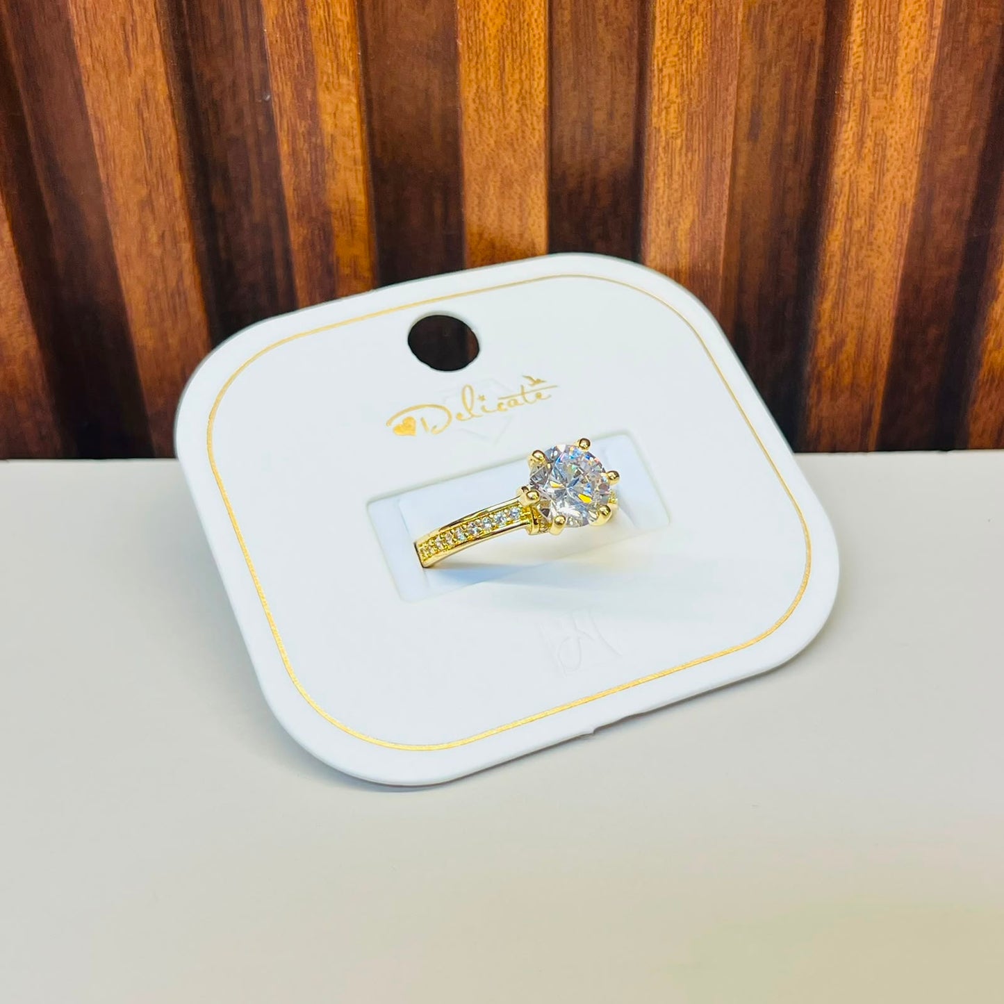 Chrome Titan Ring