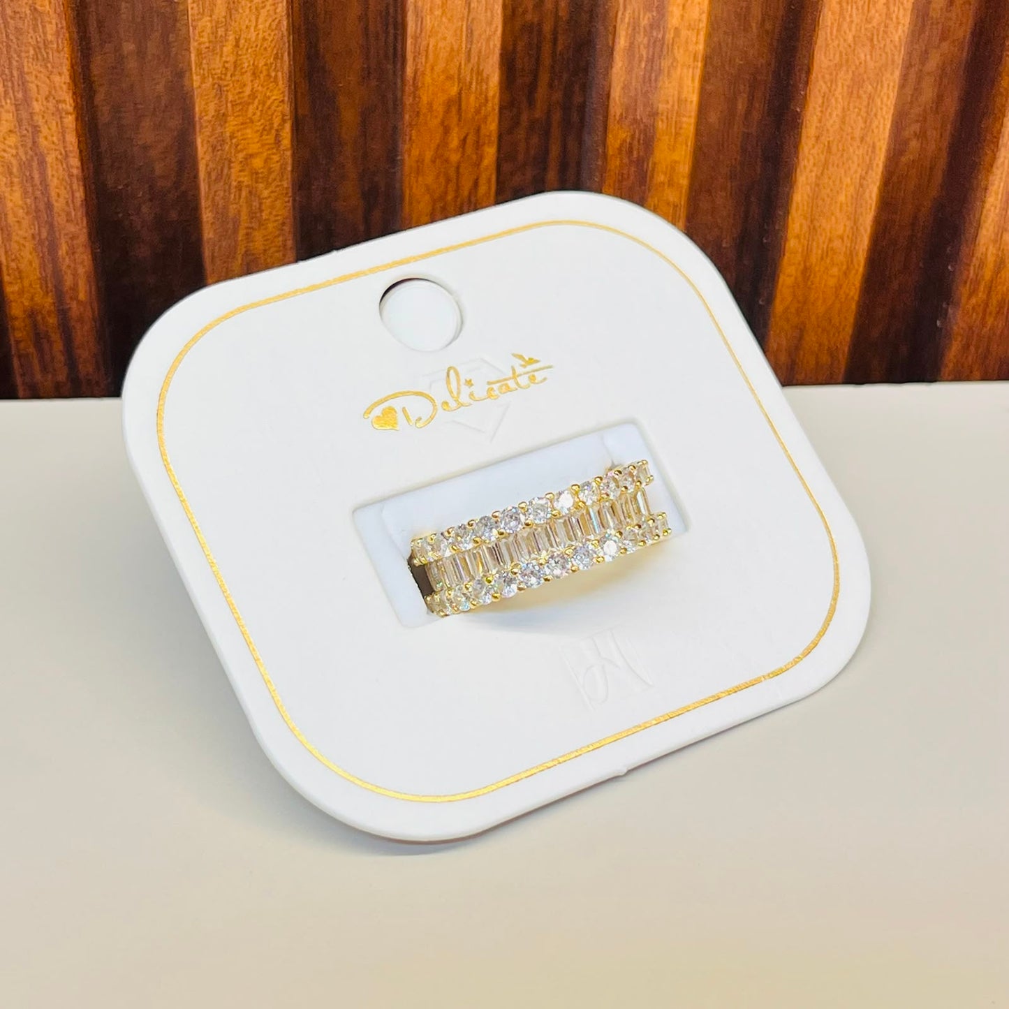 Golden Charm Ring