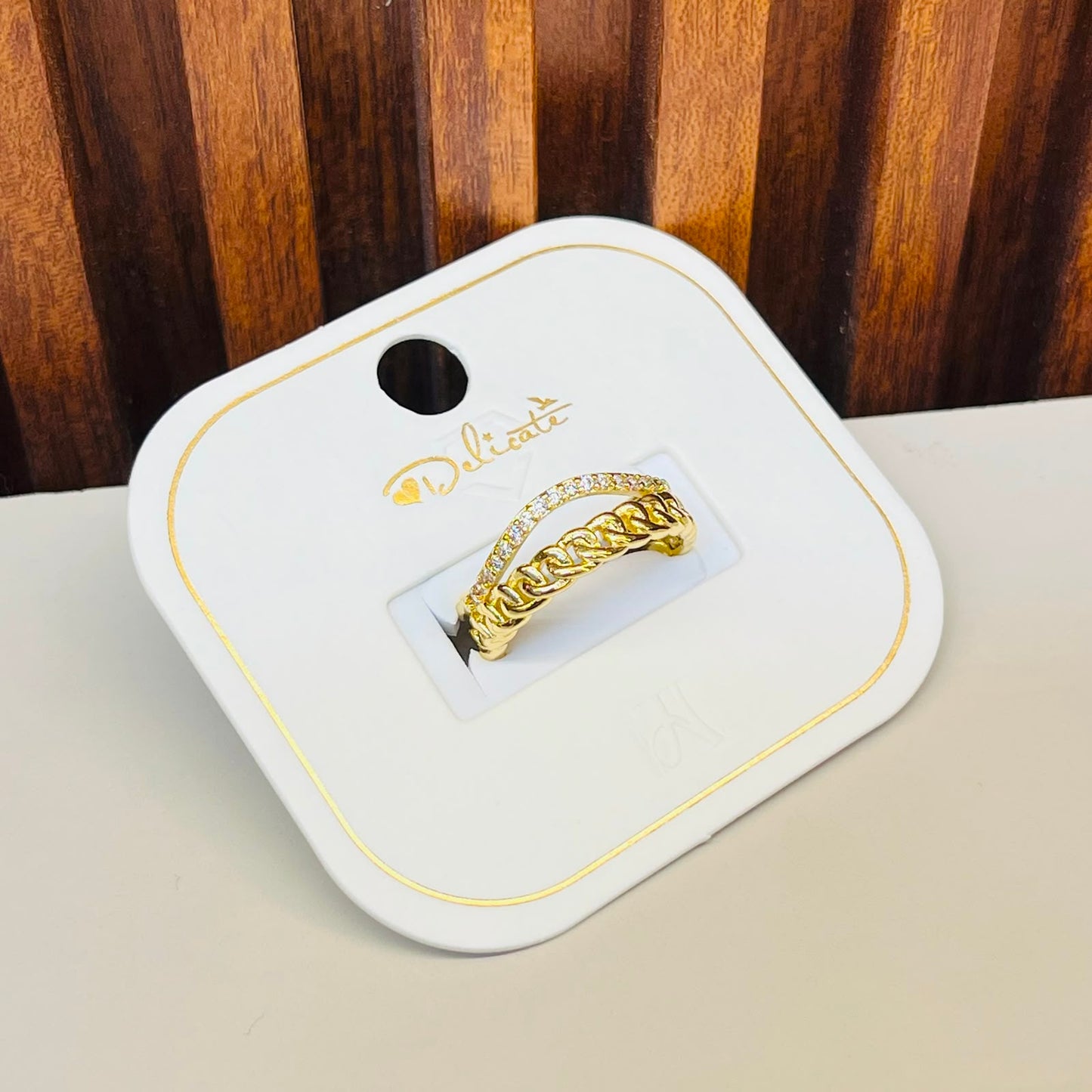 Golden Prism Rings