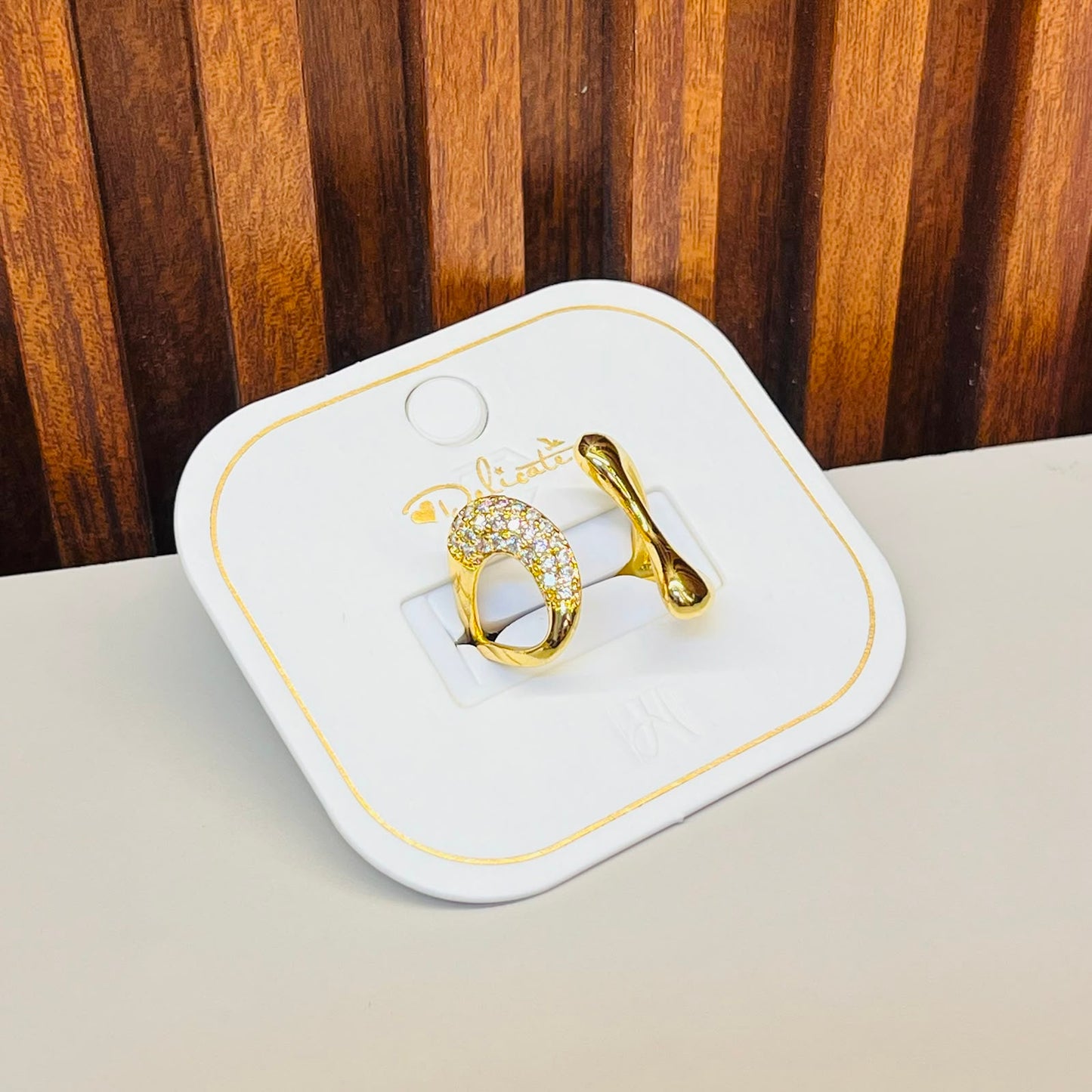 Golden Charm Ring