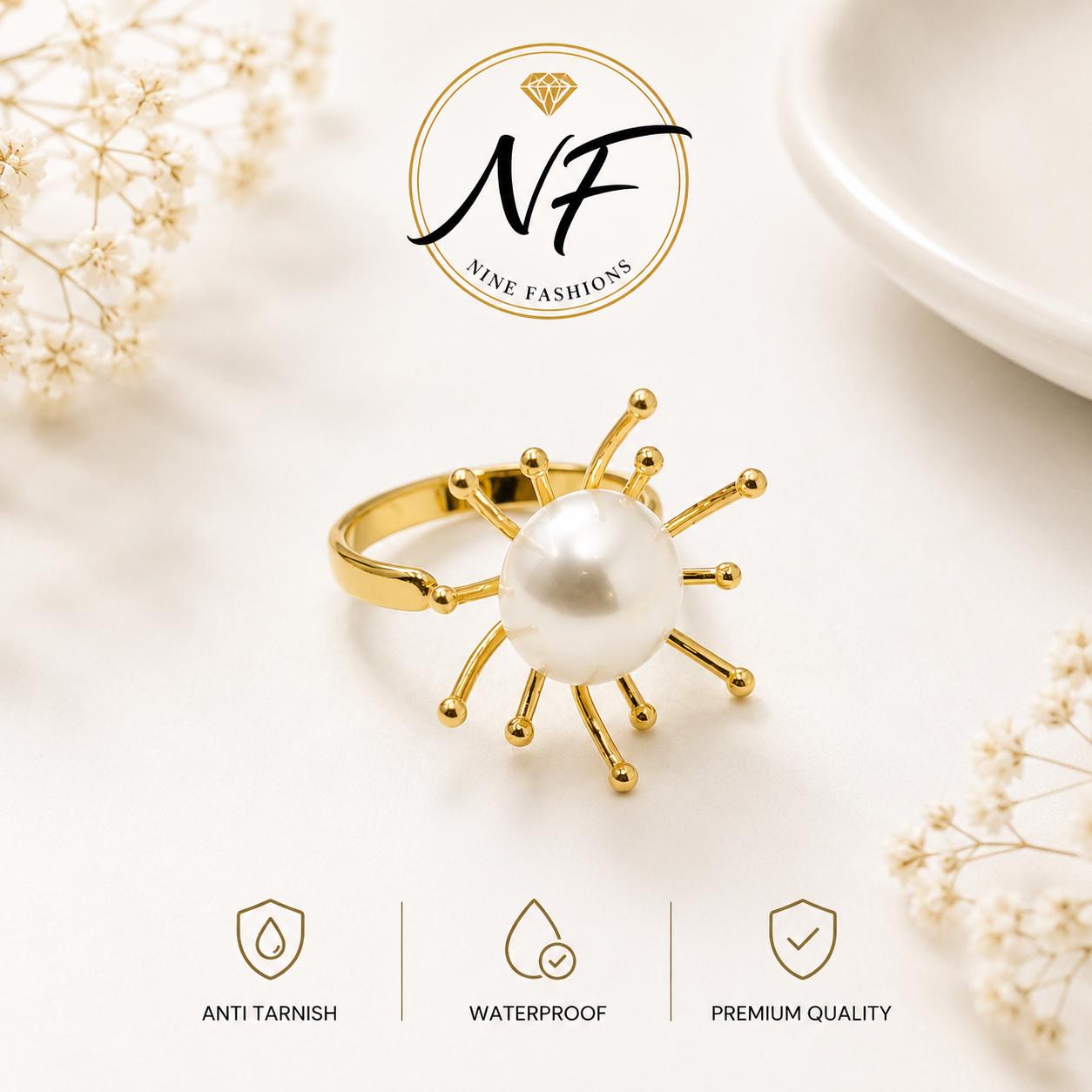 Golden Serpent Ring