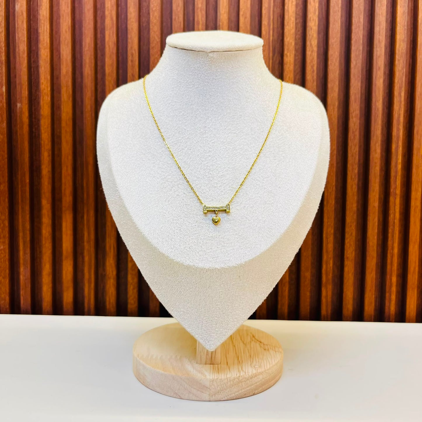 Golden Tiny Heart  Necklace