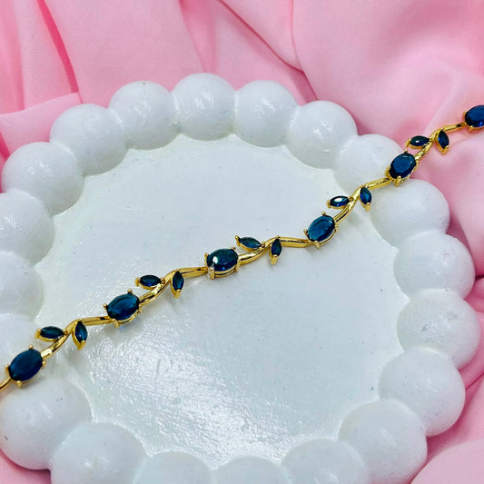 Tulip Sparkle Link Bracelet
