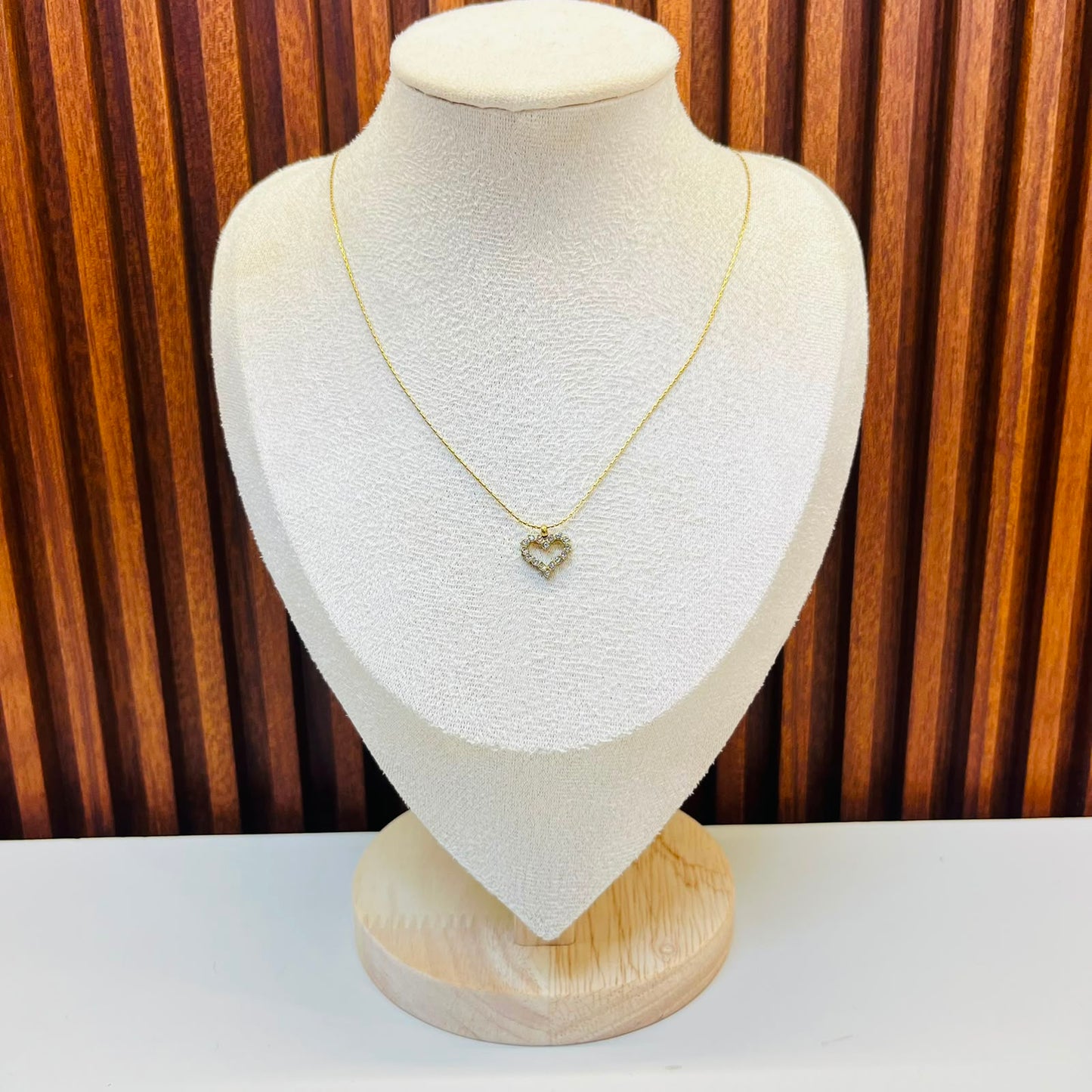 Open Heart Necklace