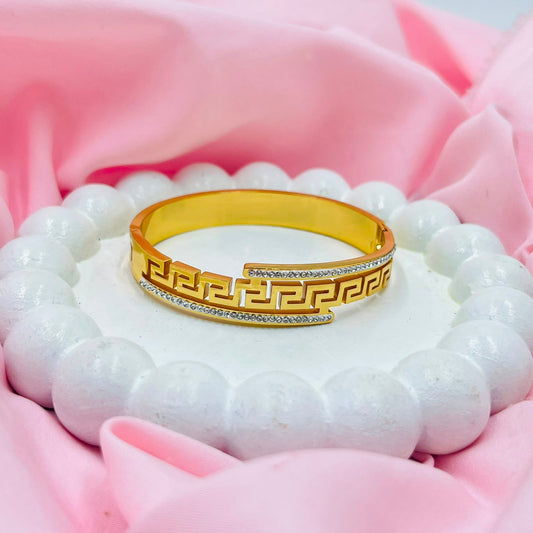 Greek key Baby Bracelet