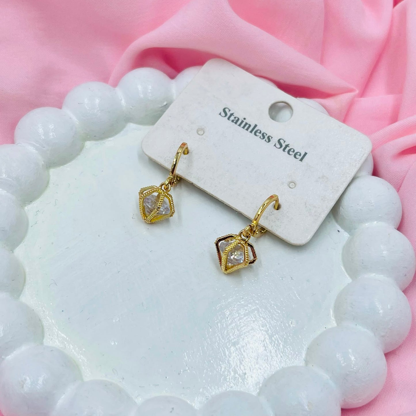 Gold Toned Earrings