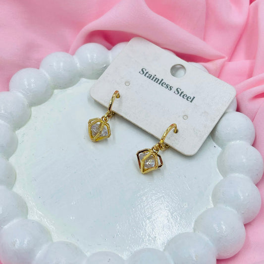 Gold Toned Earrings