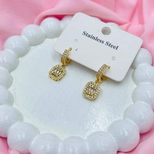Gold Spark  Earrings