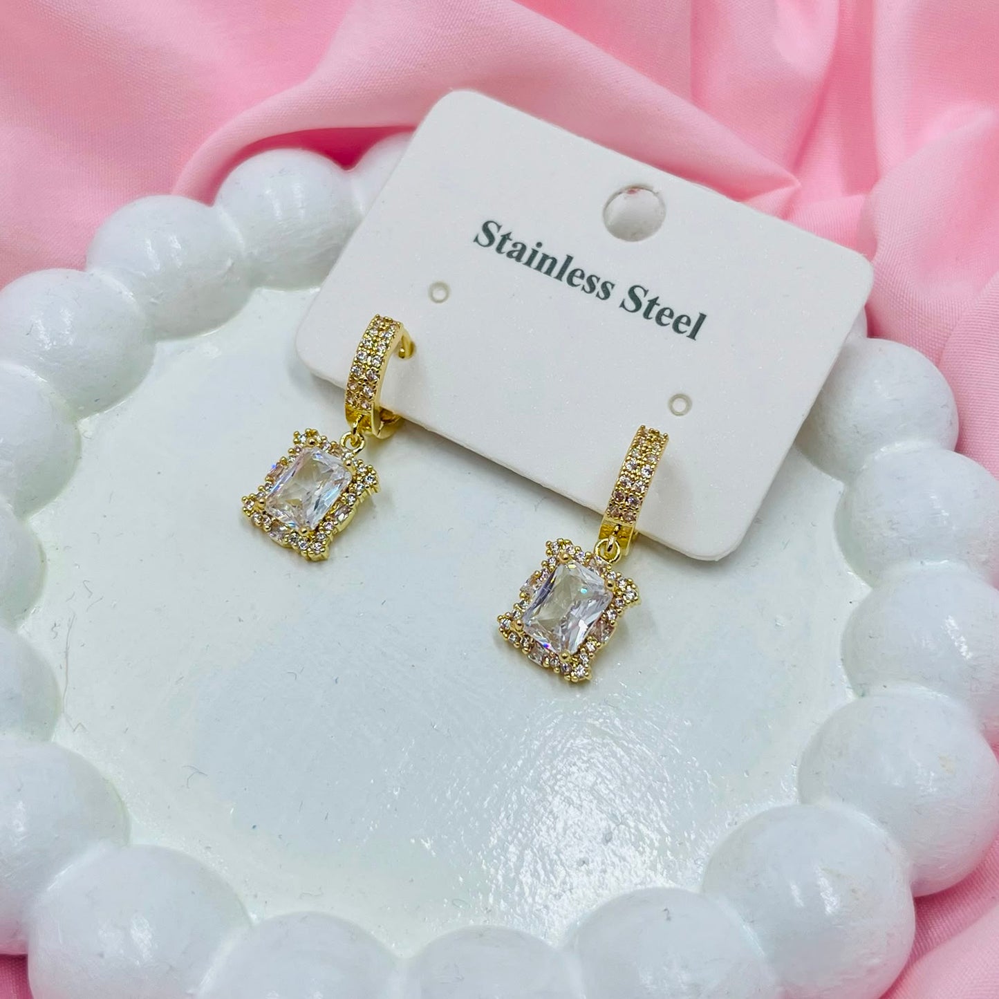 Crystal Drops Earrings
