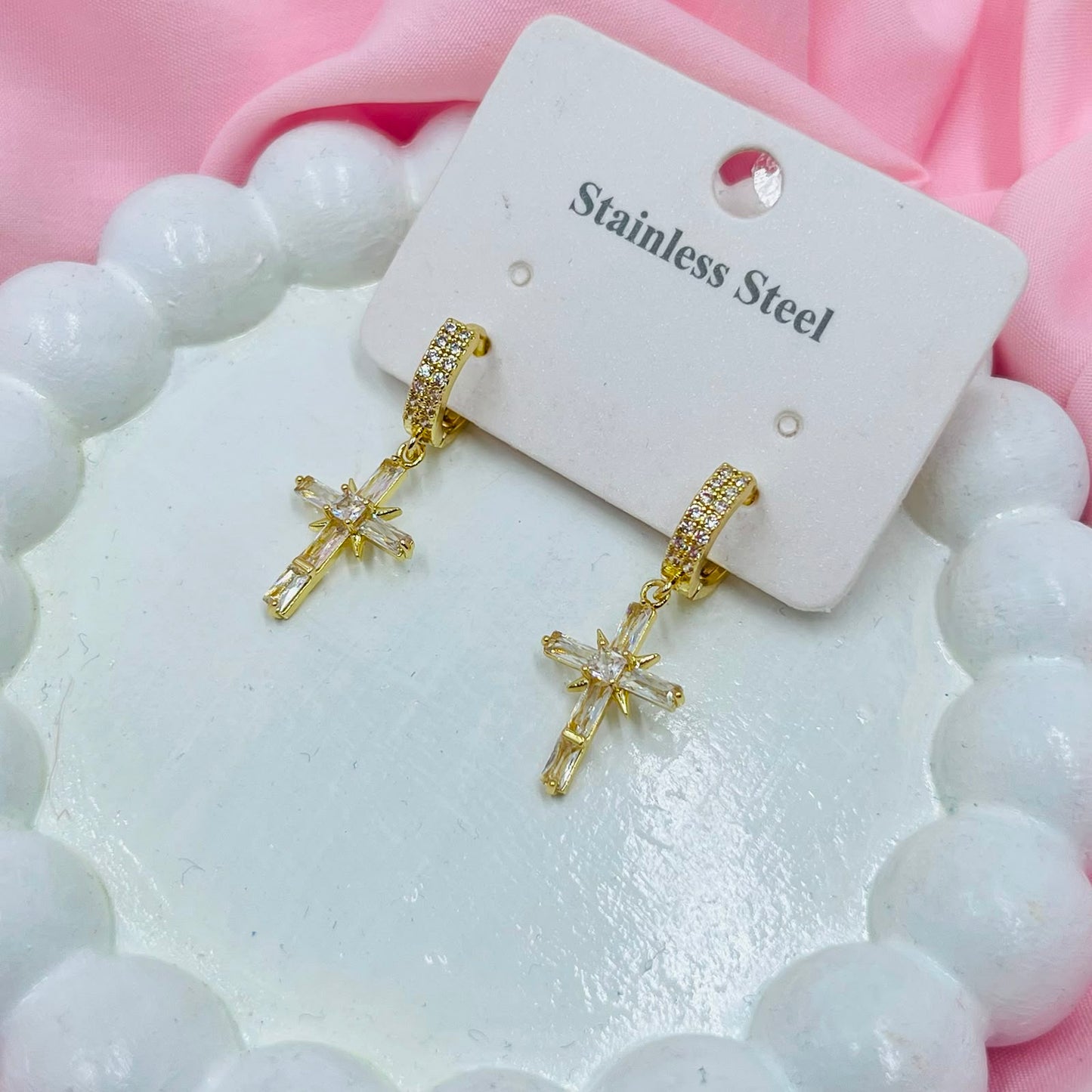 Small Crystal Earrings