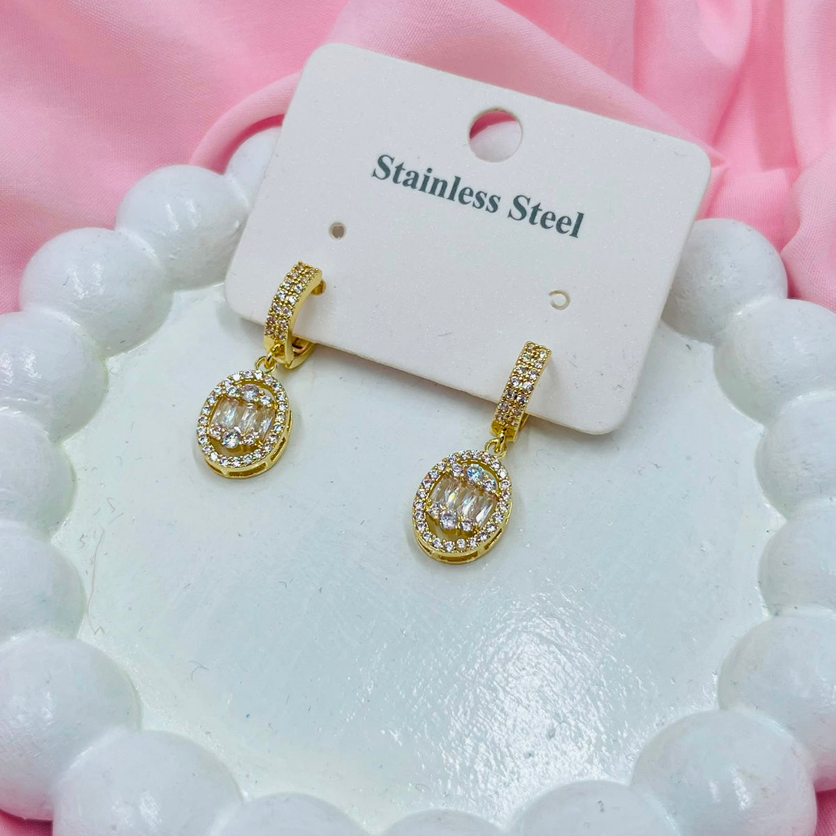 Golden Mini Hoops