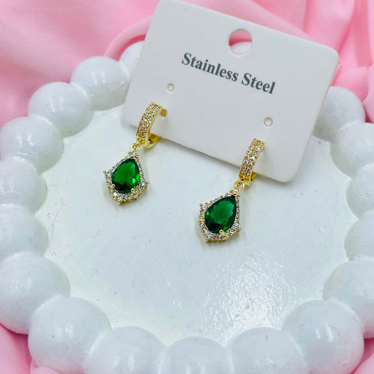Twist Drop Earrings
