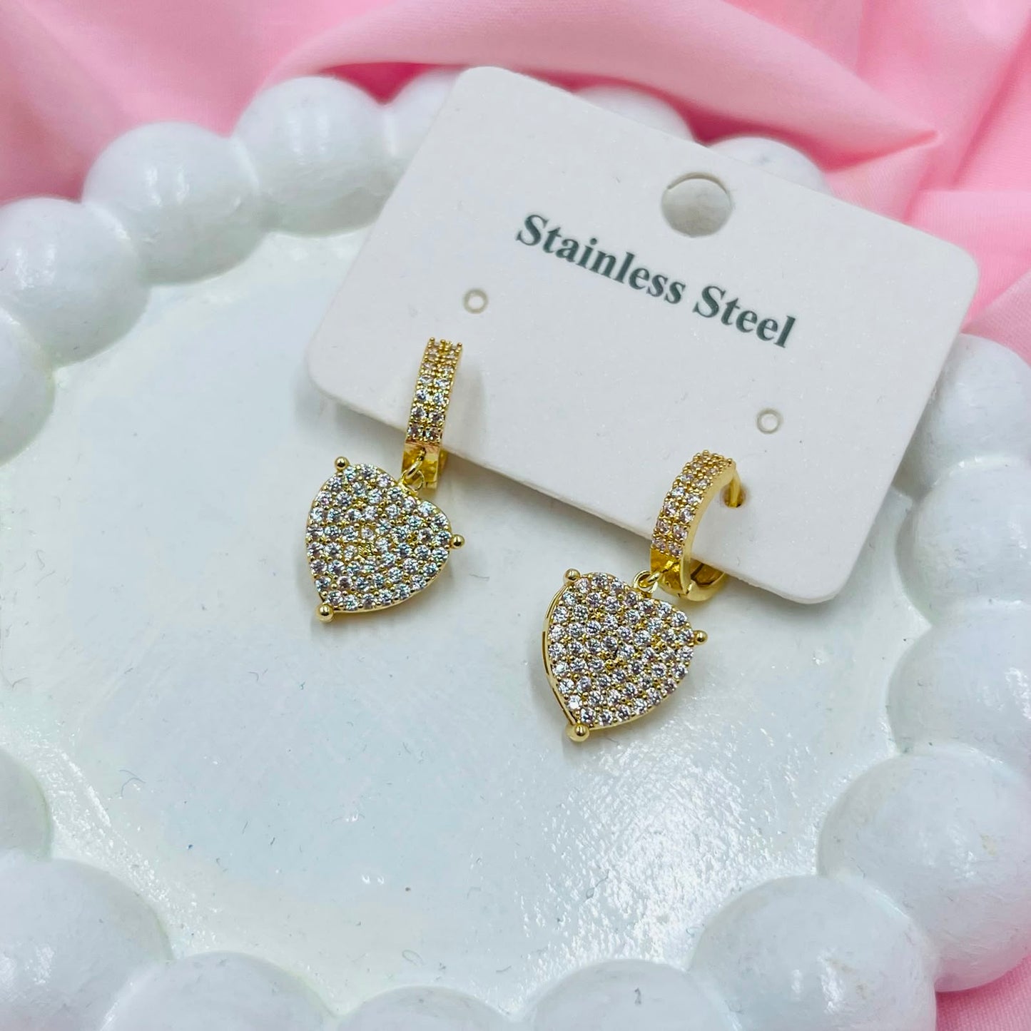 Royal Heart Earrings
