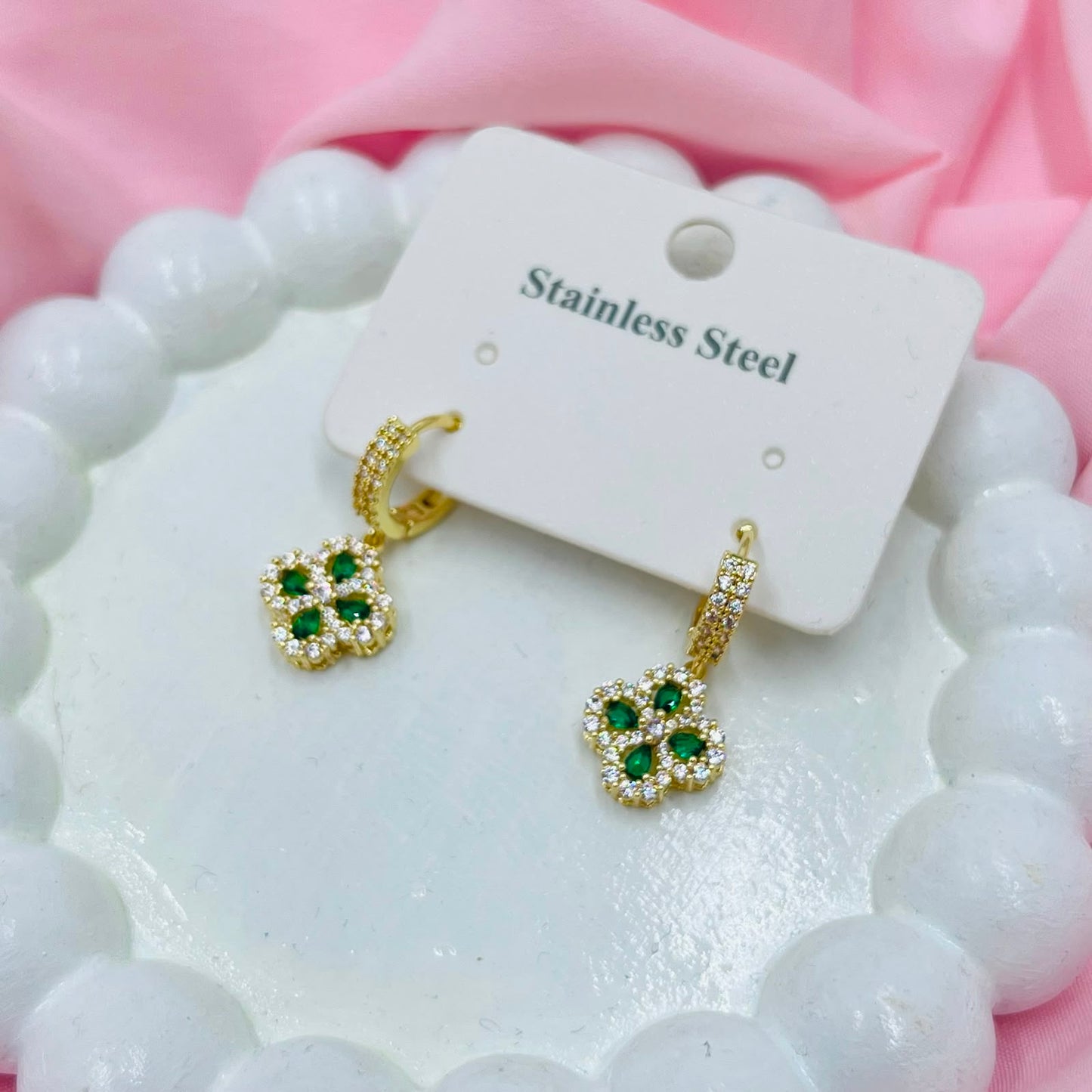 Midnight Petal Earrings